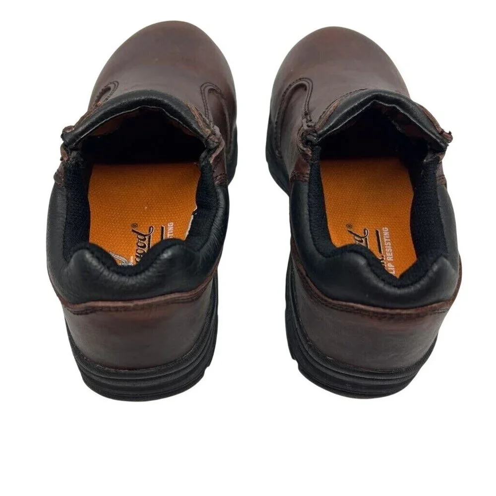Thorogood Unisex Adults I-Met2 Work Safety Boots Brown Leather Ankle M4 W6 M New